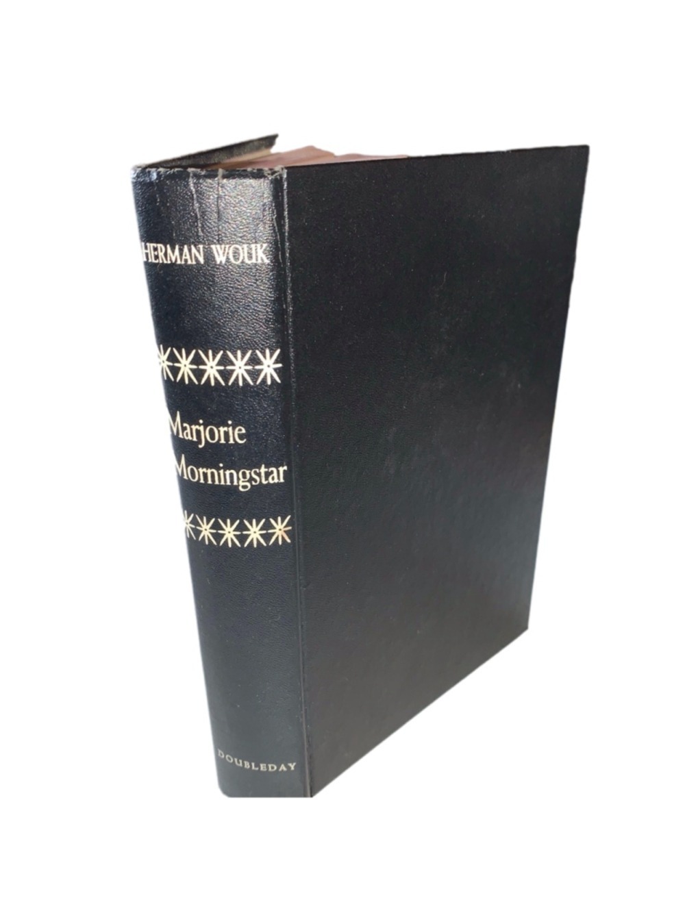 Unisex Doubleday Marjorie Morningstar novel Book Black Gold One Size